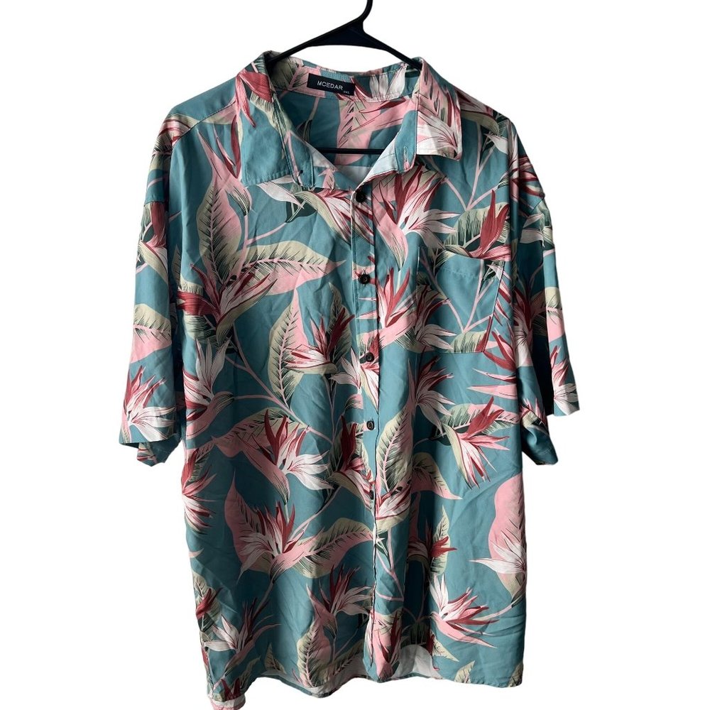 Mcedar Hawaiian short sleeve 3XL